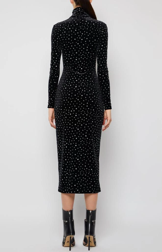 PRABAL GURUNG Prabal Gurung - Long Sleeve Crystal Turtleneck Dress 2