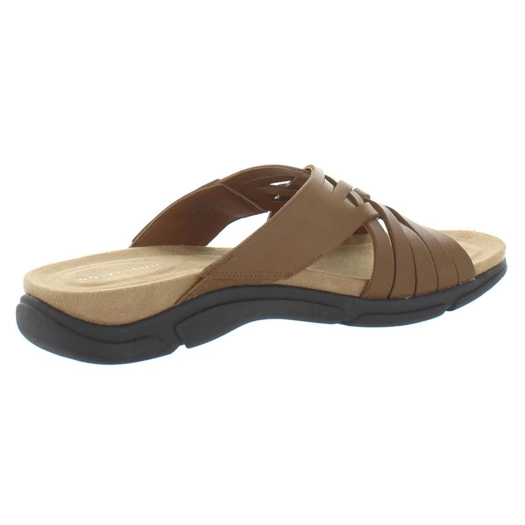 Easy Spirit Meadow Womens Leather Slip On Huarache Sandals 2