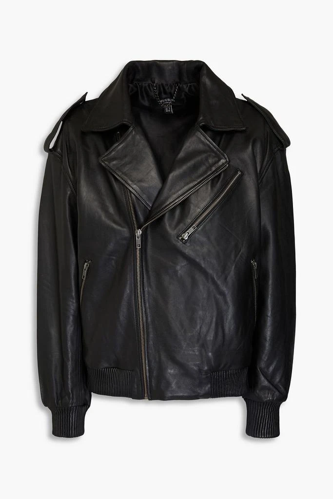 MUUBAA Leather biker jacket 1