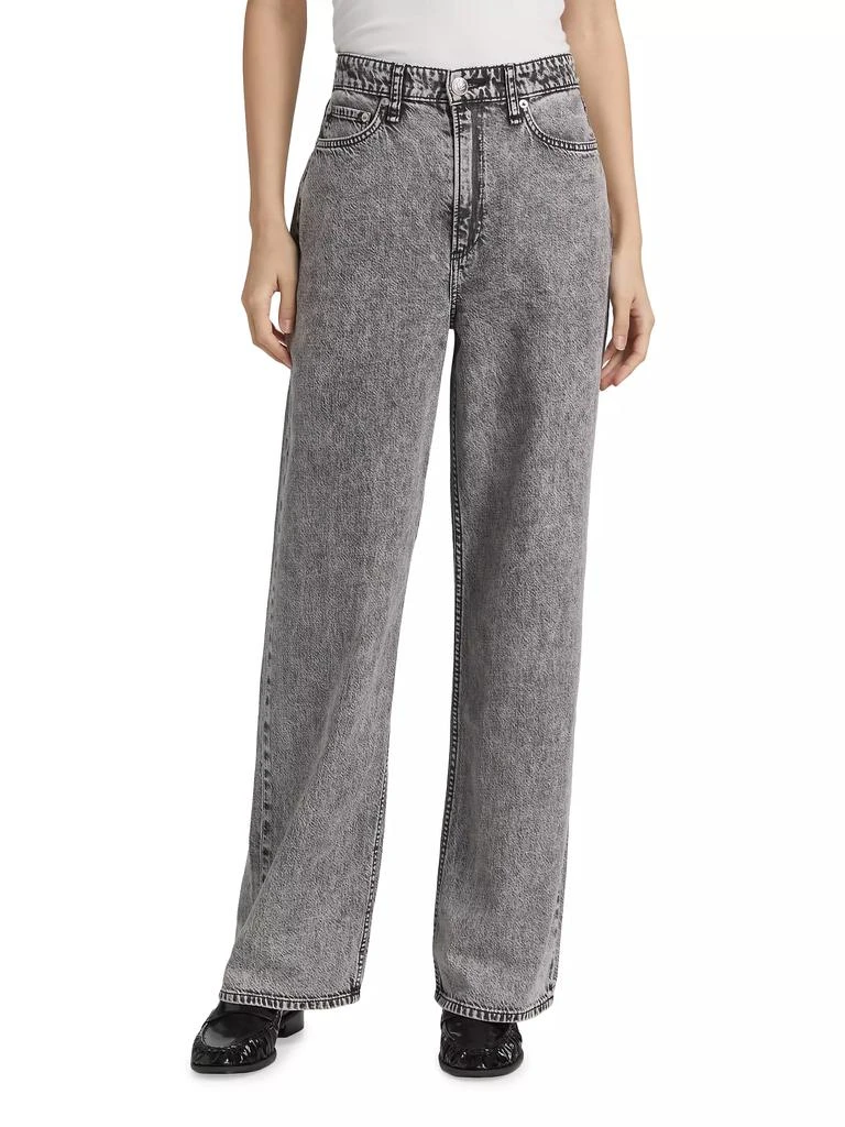 Rag & Bone Featherweight Logan Wide-Leg Jeans 3