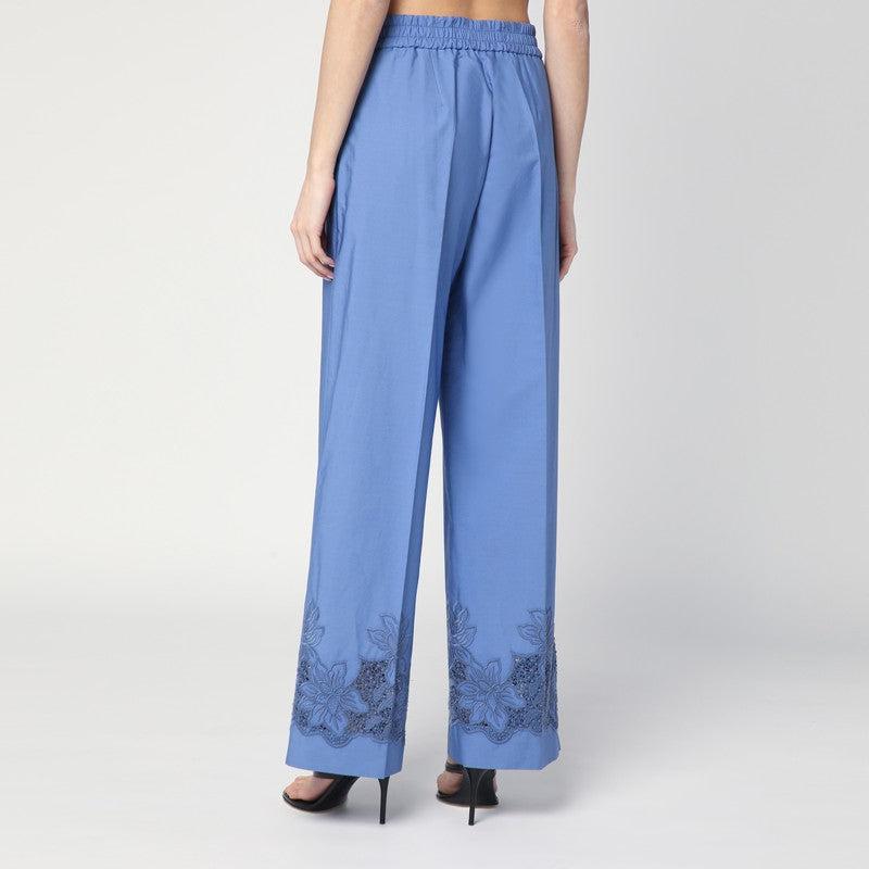 Parosh P.A.R.O.S.H. Women's Embroide Cotton Pants
