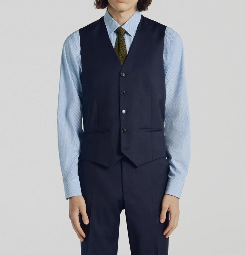 预计3周后发货 Fursac Fursac - Costume 3 Pièces Serge Unie I-Travel - Carbone 3