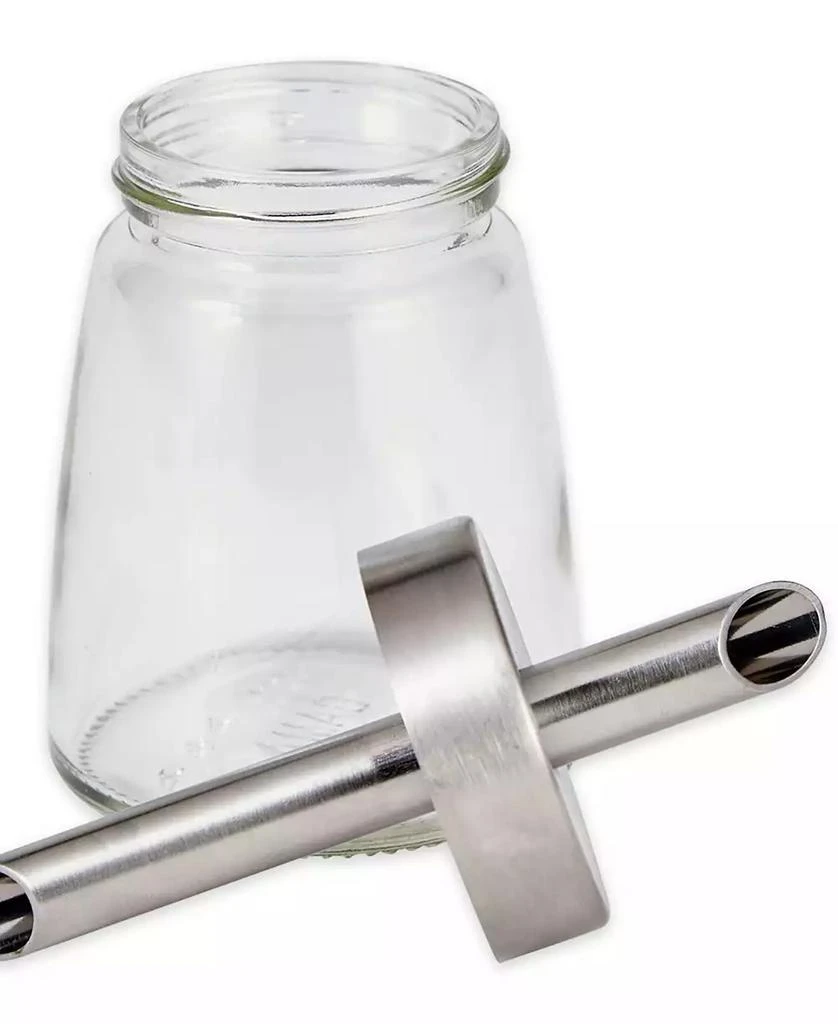 RSVP International Glass 3" Sugar Dispenser 4