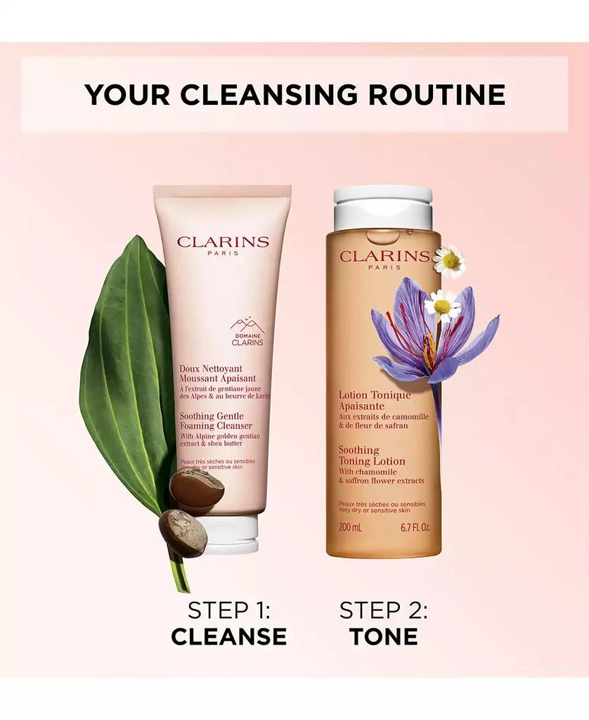 Clarins Soothing Gentle Foaming Cleanser With Shea Butter 2
