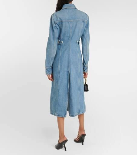 Salvatore Ferragamo Cotton denim shirt dress 3
