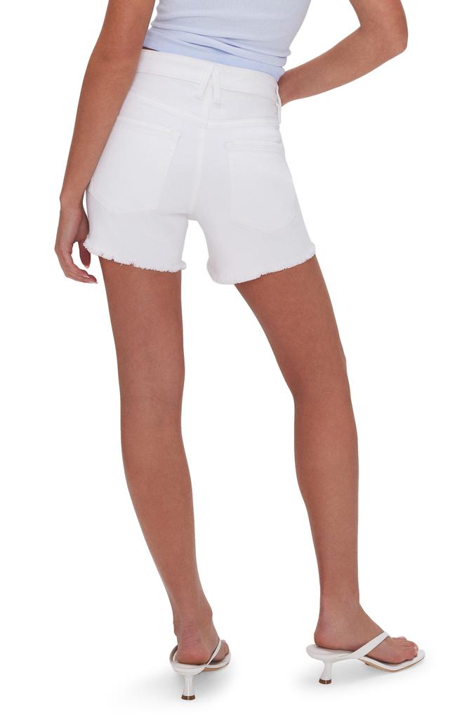 Good American Good '90s Cutoff Denim Shorts