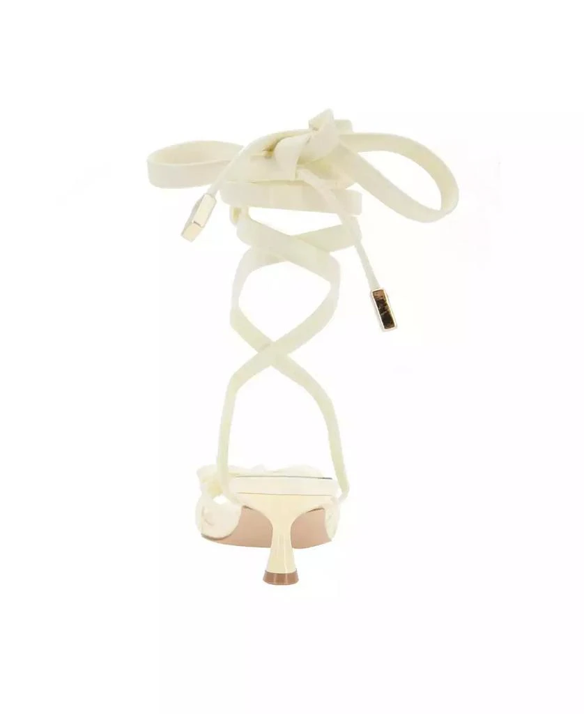 BCBG Women
s Imerez Ankle Wrap Kitten Heel Sandals 3