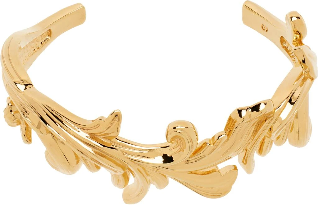 Versace Gold Barocco Leaf Bracelet 1