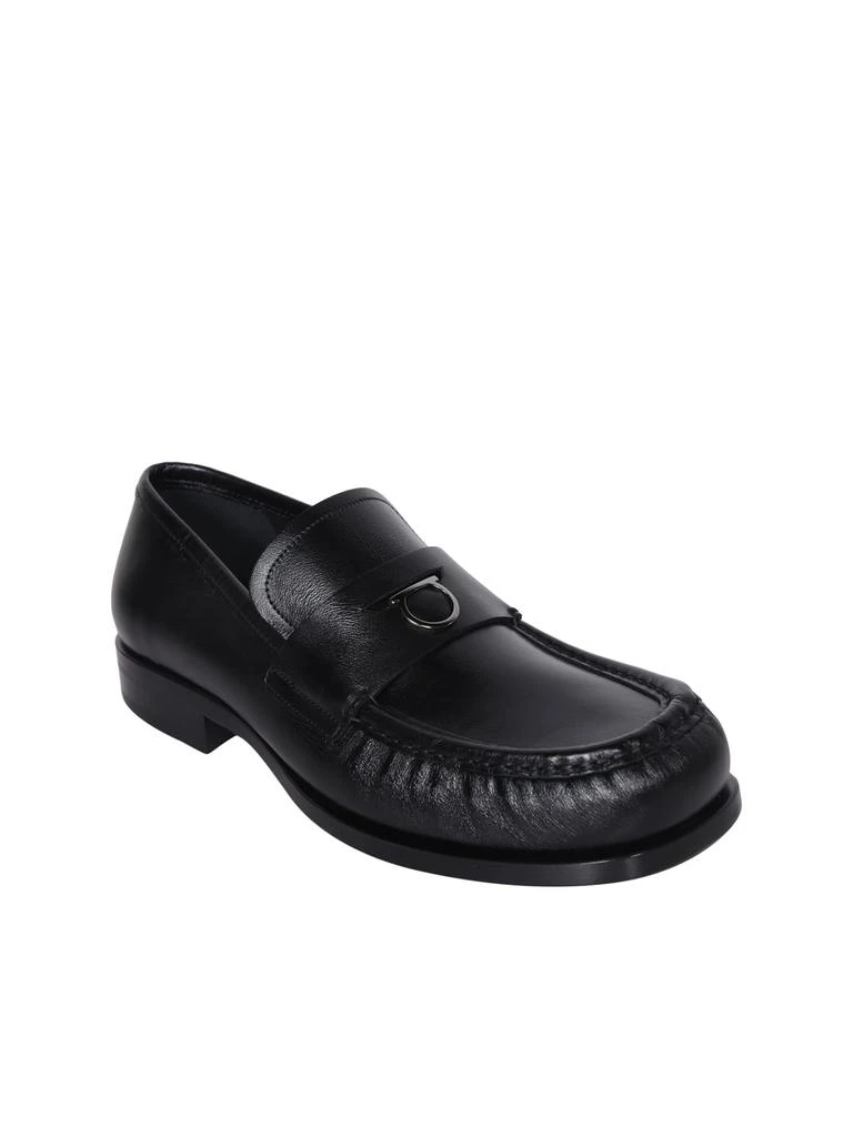 Salvatore Ferragamo Delmo Black Loafers - Business Casual  display picture 1