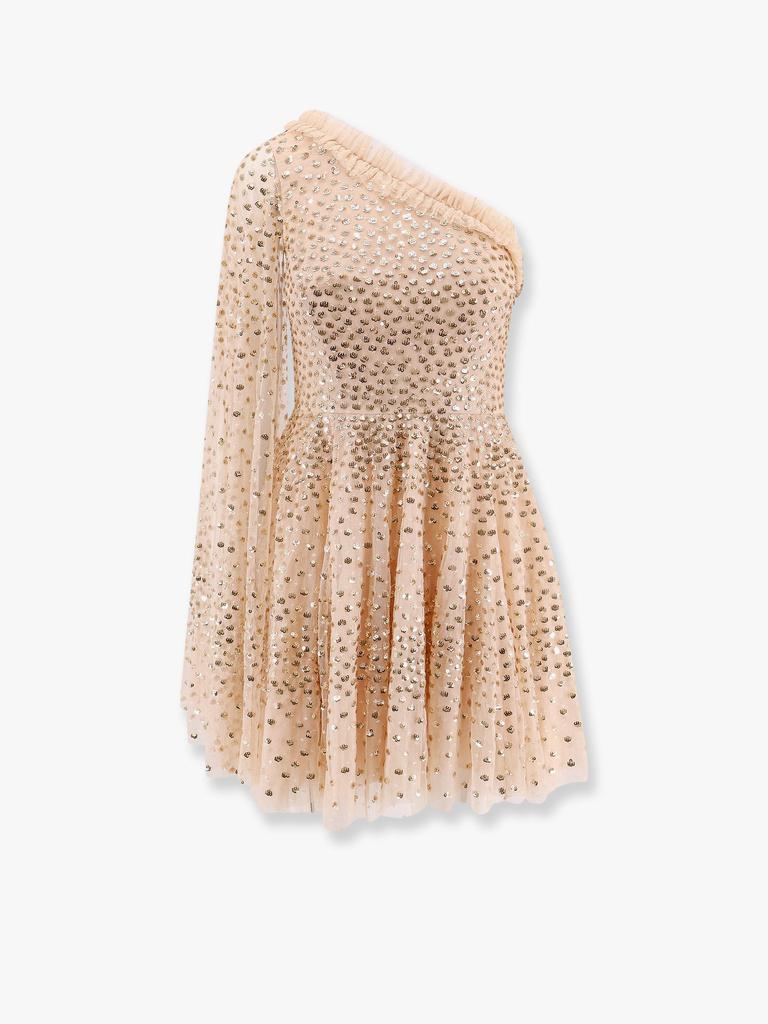 Needle & Thread One-shoulder mini dress with sequins