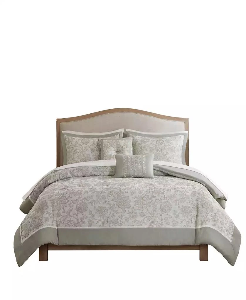 Addison Park Fiona Floral 9-Pc. Comforter Set 9