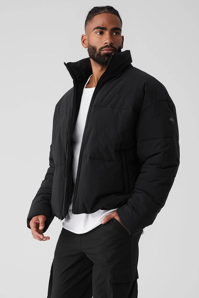 Alo Yoga Stretch Woven Street Puffer - Black 3