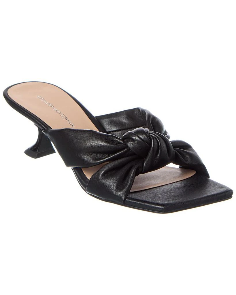 Stuart Weitzman Playa Knot Leather Sandal 1