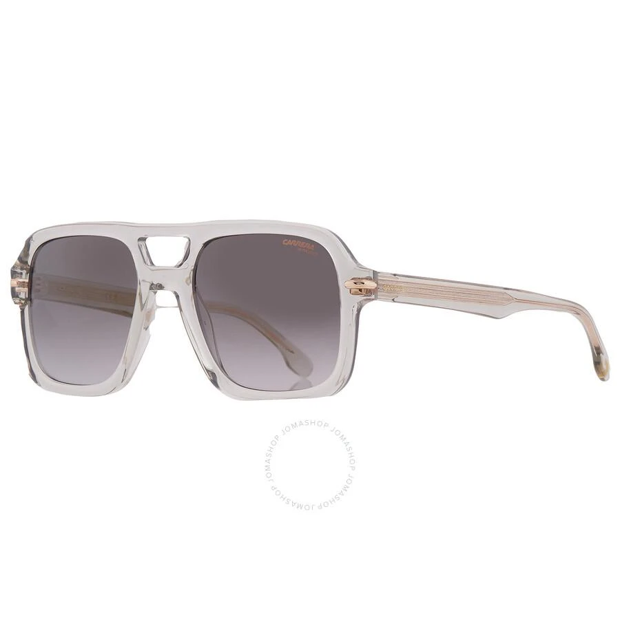 Carrera Grey Shaded Gold Mirror Navigator Men's Sunglasses CARRERA 317/S 0KB7/FQ 55 2