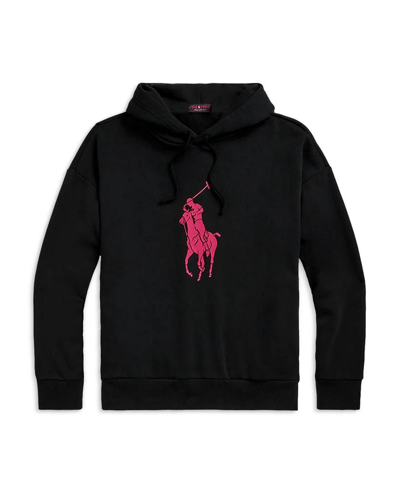 Ralph Lauren Cotton Blend Big Pink Pony Hoodie 8