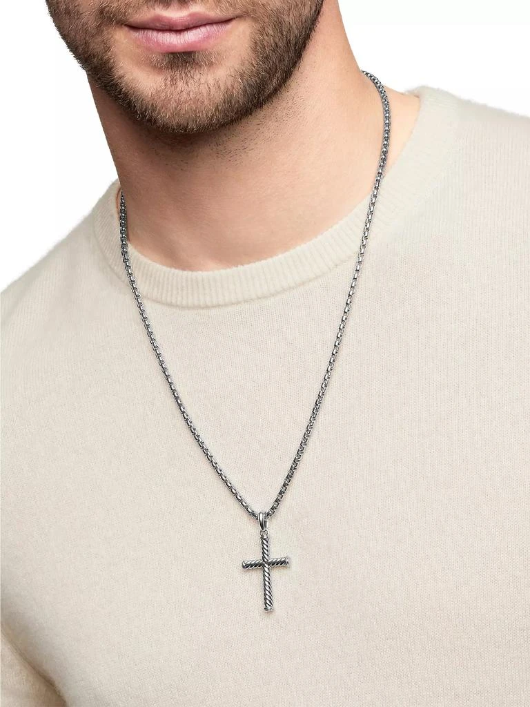 David Yurman Cable Cross Pendant 7