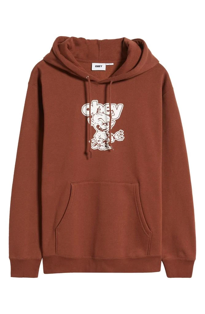 Obey Demon Graphic Hoodie 5