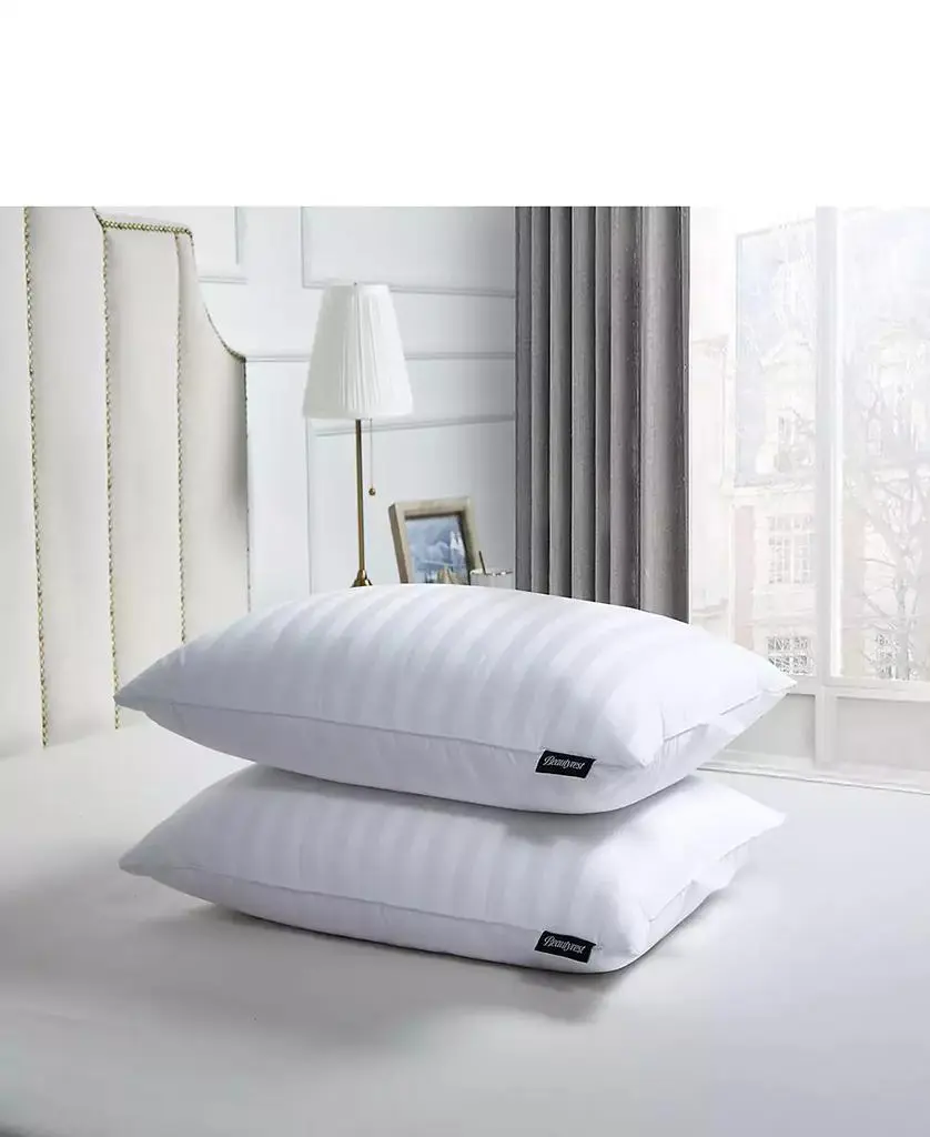 Beautyrest Softy-Around White Goose Feather & Down 500 Thread Count 2-Pack Pillow
