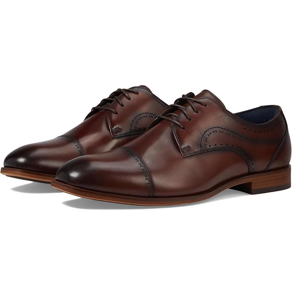 Stacy Adams Mens Lace-Up Man Made Derby Shoes 4