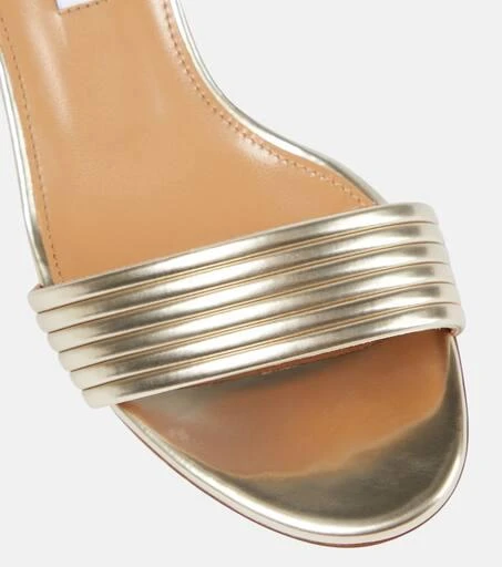 Aquazzura Sundance 50 faux leather sandals 6