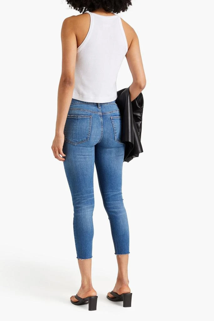 Rag & Bone Cate cropped distressed mid-rise skinny jeans 3