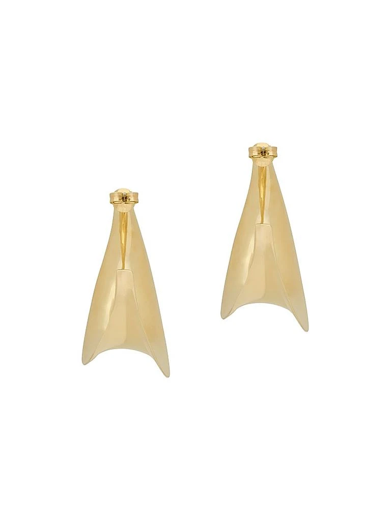 Yves Saint Laurent Hoop Earrings in Metal 3