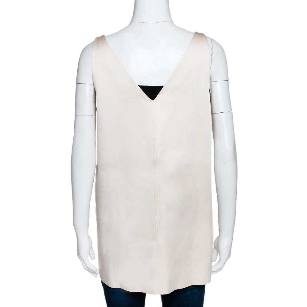Joseph Joseph Cream Double Satin Davis A Line Top M 3