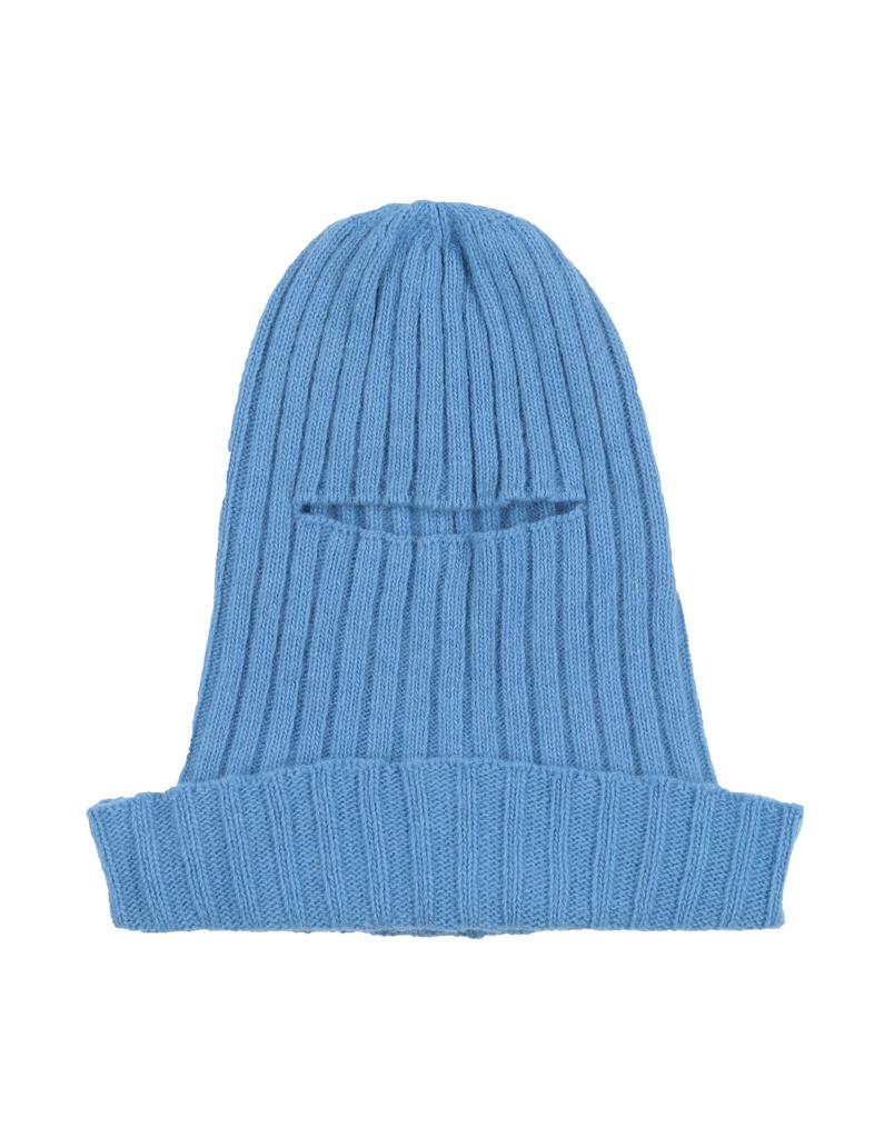 【送料&関税込】MSGM Beanie Hat MSGM MSGM Logo Embroidered Ribbed-Knit Beanie - Hats
