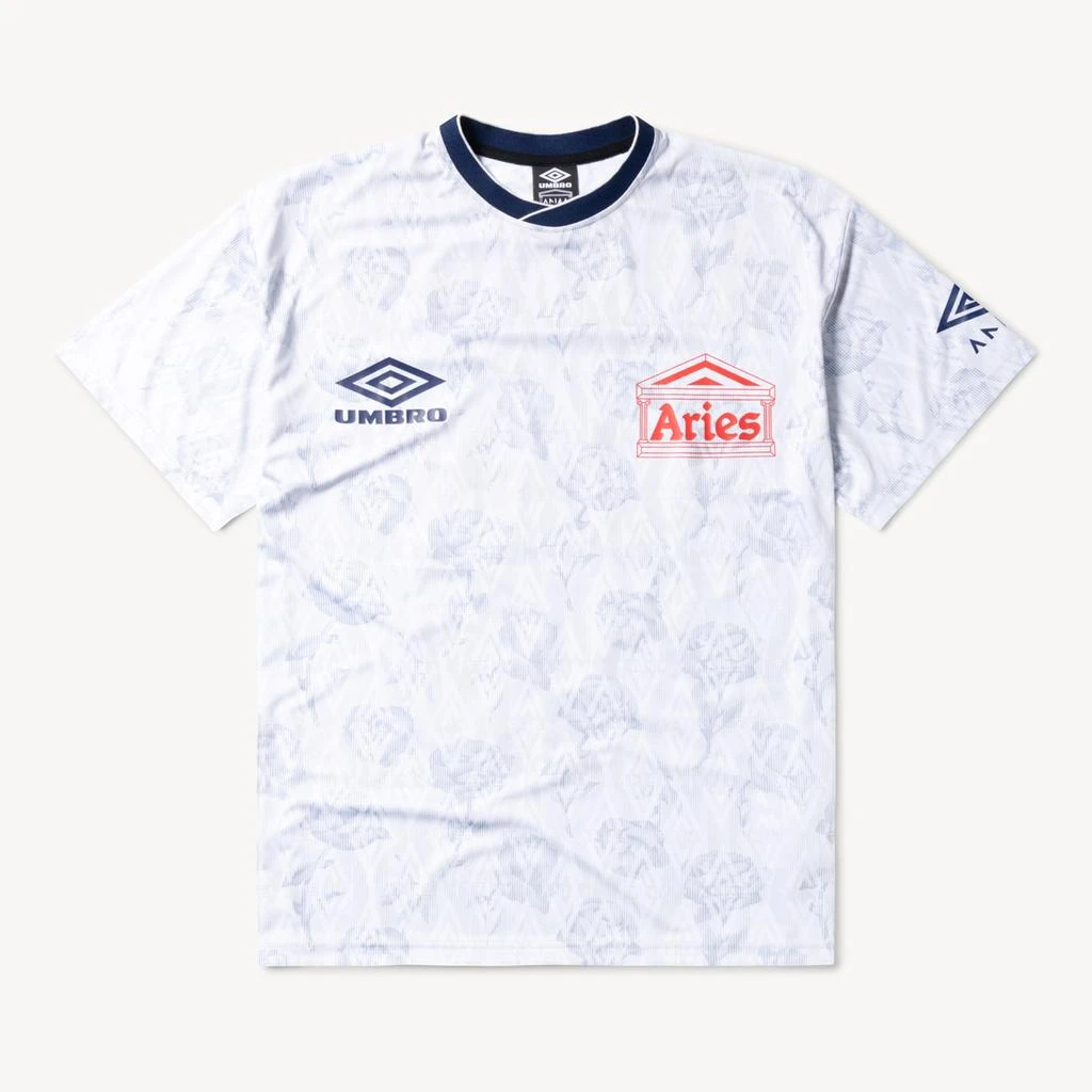 ARIES x Umbro ARIES x Umbro White Roses Jersey Football Shirt 1