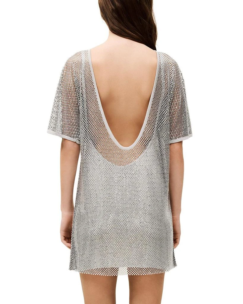 ba&sh Metalia Low Back Mini Dress 3