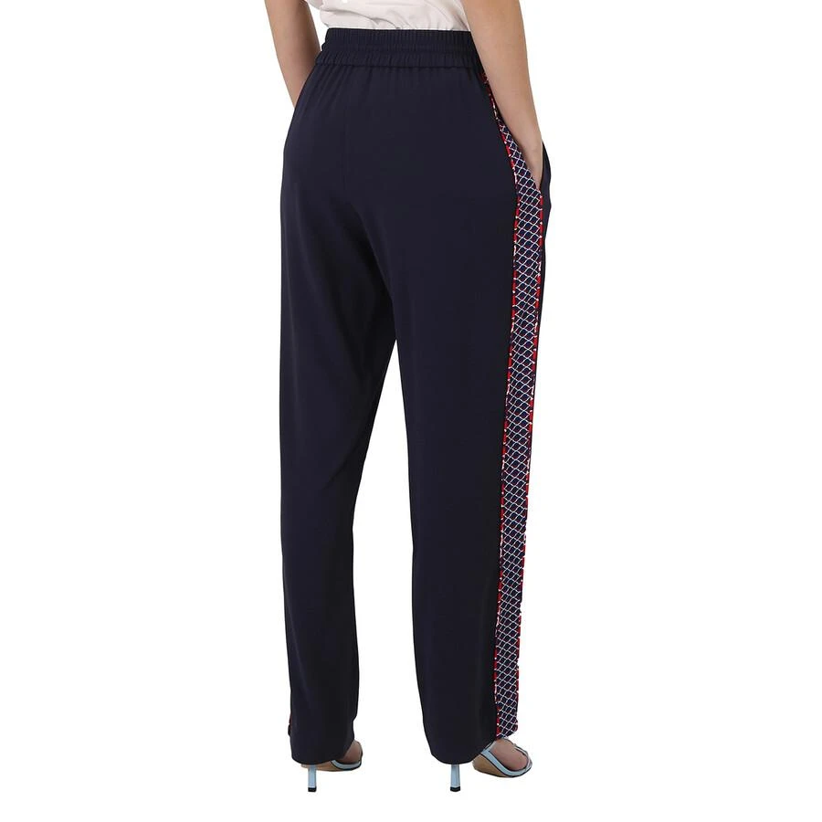 Kenzo Kenzo Midnight Blue Straight-Leg Cropped Track Pants, Brand Size 36 (US Size 4) 3