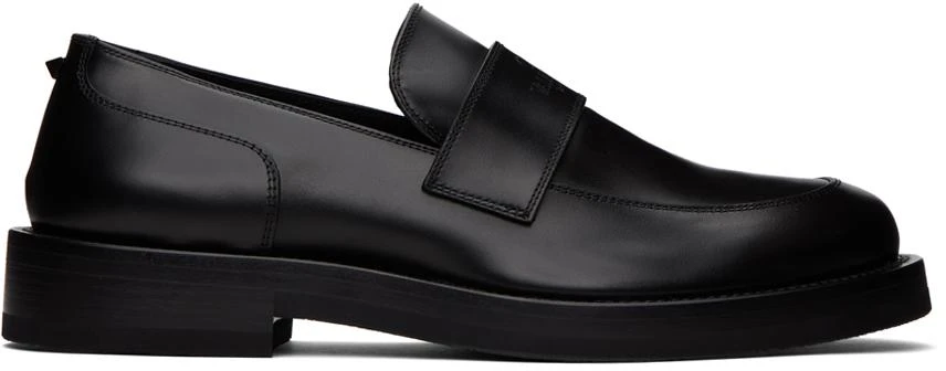 Valentino Black Rockstud Essential Loafers 1