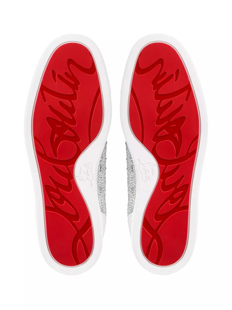 Christian Louboutin Louis Junior Strass Low-Top Sneakers 5