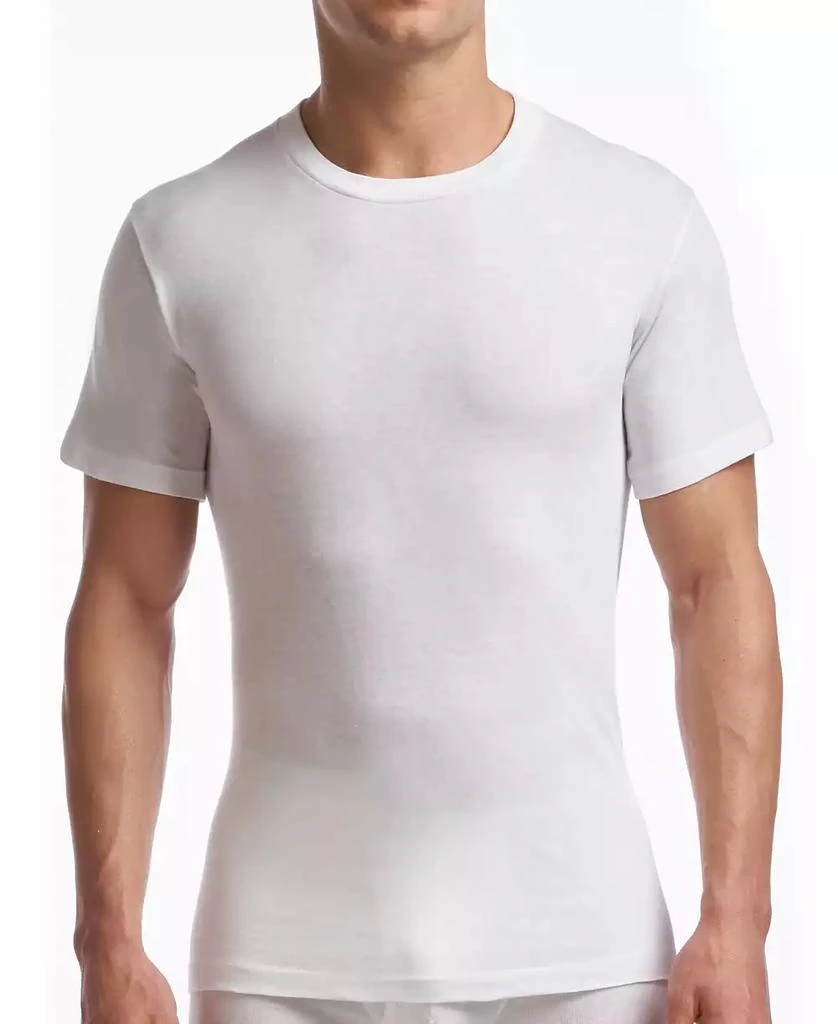 Stanfield's Men's Supreme Cotton Blend Crew Neck Undershirts, Pack of 2 2