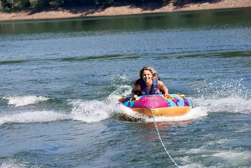 DBX DBX Wave Rush 1-Person Towable Triangle Tube 4