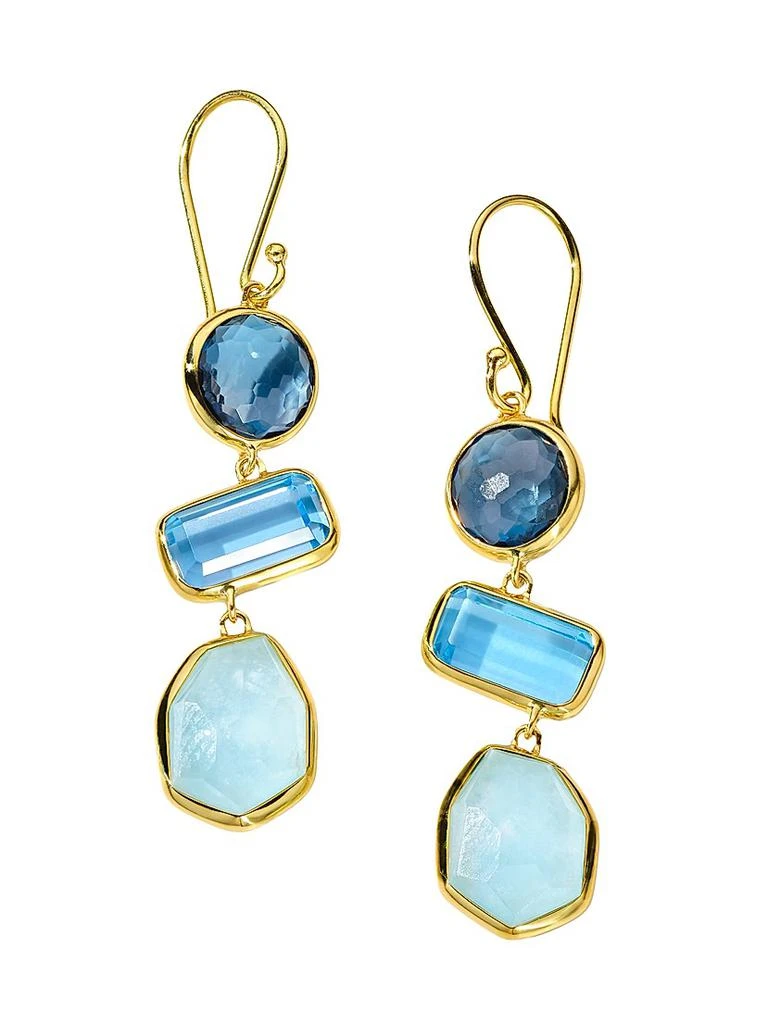Ippolita Rock Candy® 18K Yellow Gold
Multi-Gemstone Triple Drop Earrings