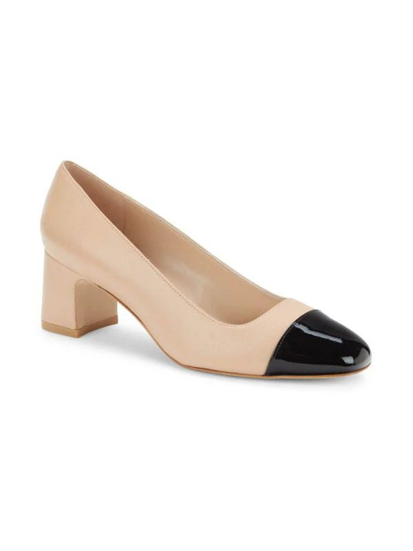 Stuart Weitzman Milla Leather Pumps 2