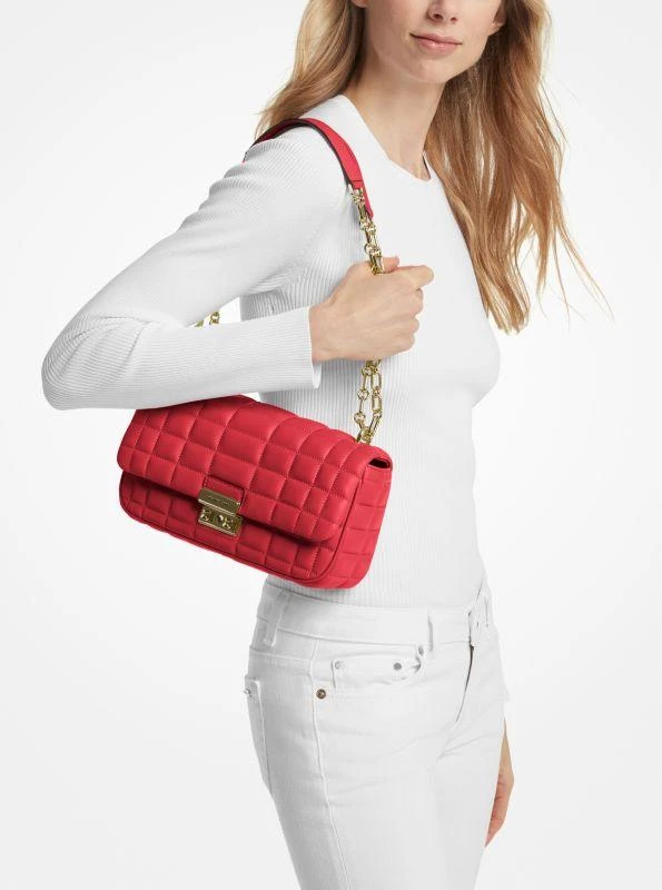 Michael Kors Tribeca Large Quilted Leather Shoulder Bag 3