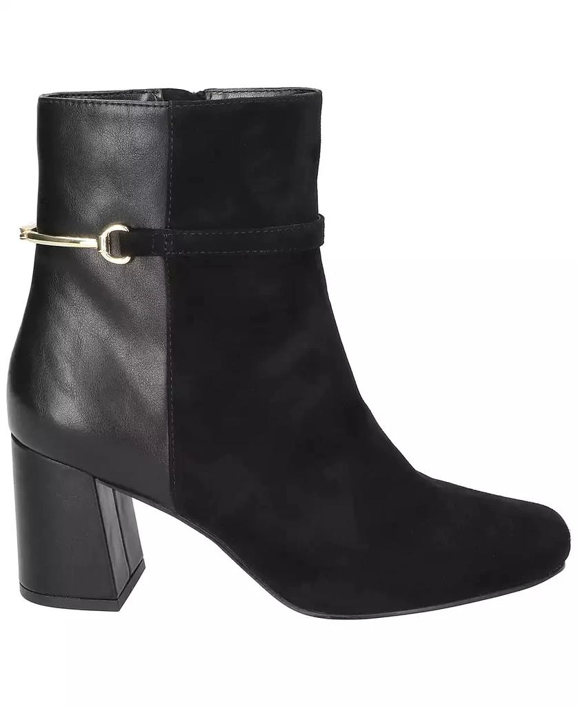 Bella Vita Women's Quincy Square Toe Ankle Boots 6