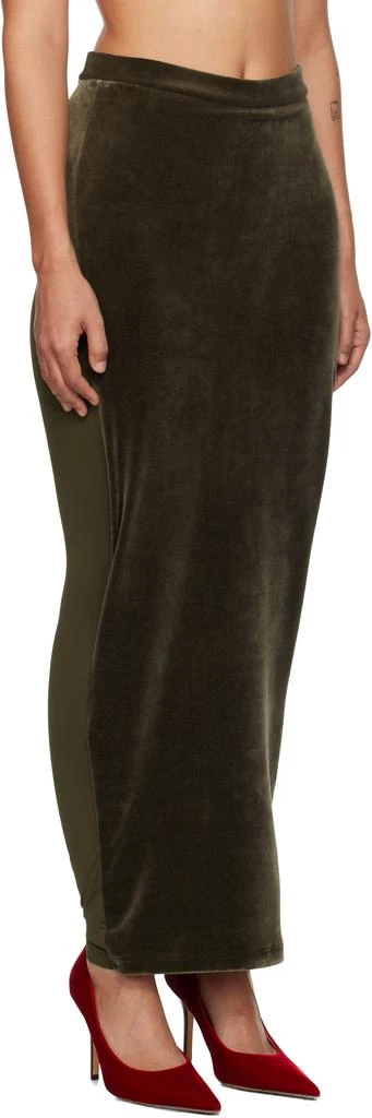 pushBUTTON Khaki Hybrid Skort 2