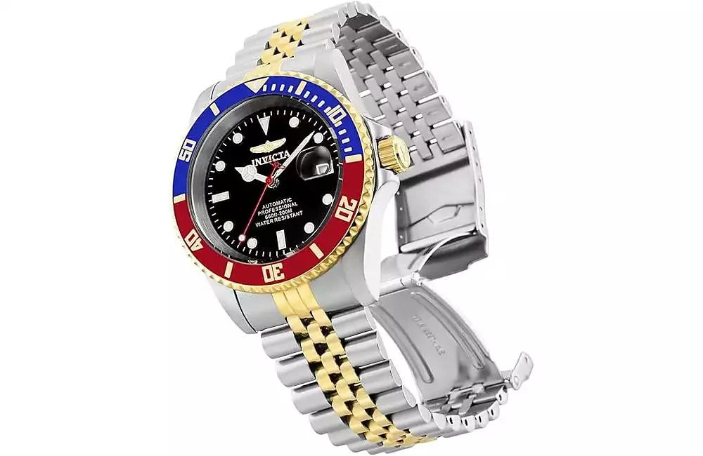 Invicta Men's 29180 Pro Diver Automatic 3 Hand Black Dial Watch 3