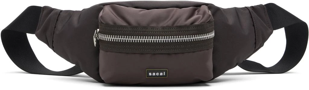 Sacai Brown Pocket Belt Bag