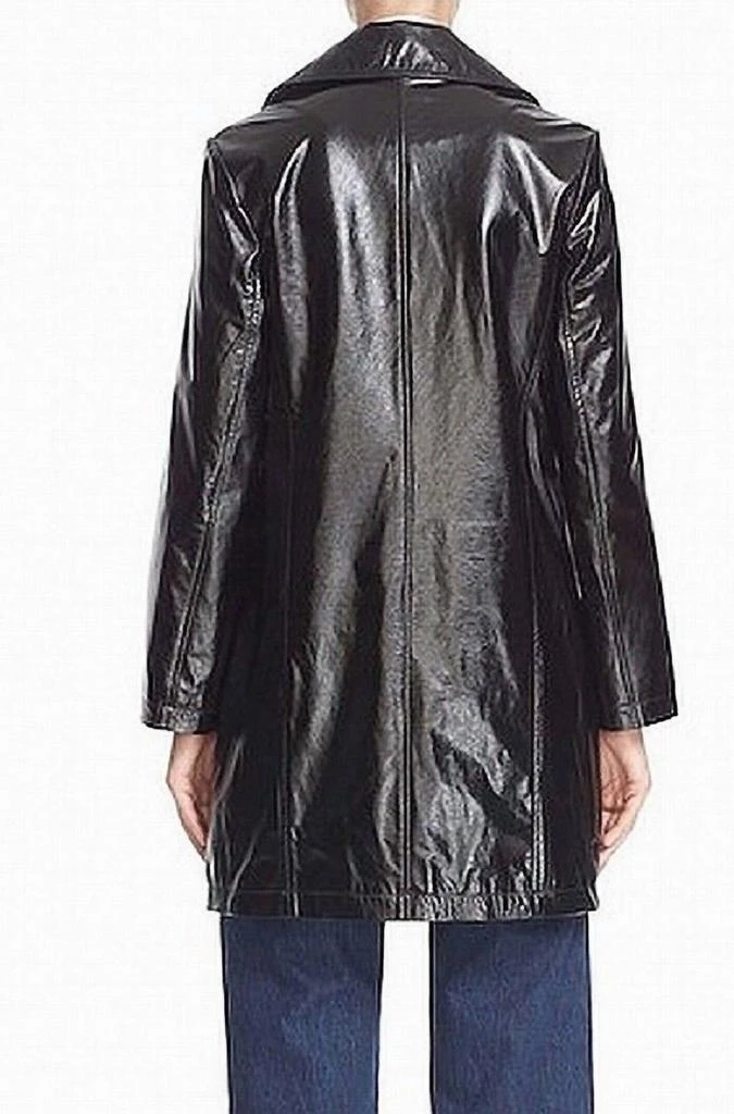 Simon Miller Simon Miller - Bowa Double Breasted Glossy Leather Jacket 4