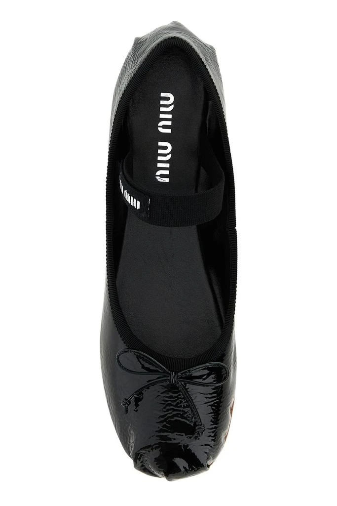 Miu Miu Black naplak ballerinas 3