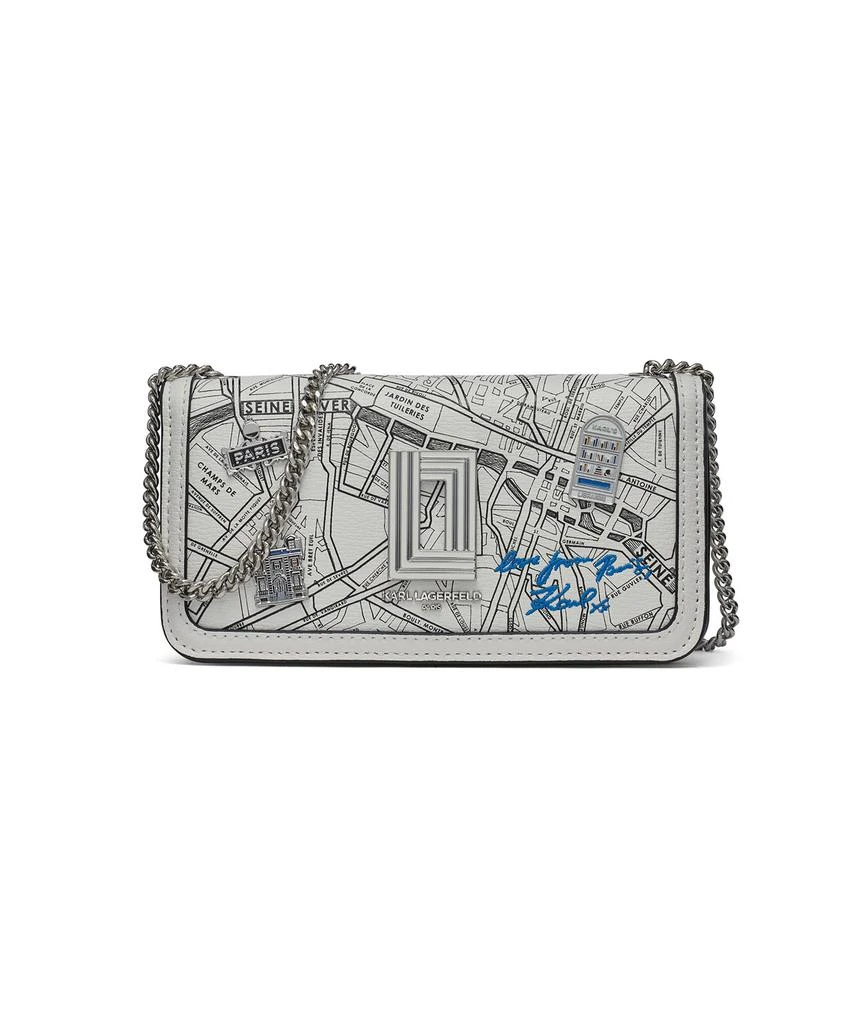 Karl Lagerfeld Paris KOSETTE TRAVEL PRINT SHOULDER BAG 1