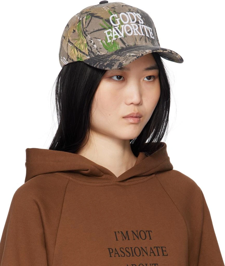 Praying Khaki 'God's Favorite' Cap 2