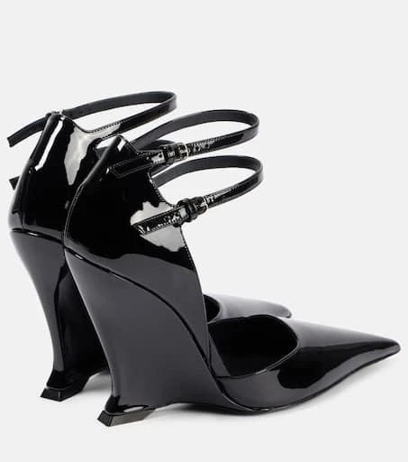 Salvatore Ferragamo Patent leather wedges 2