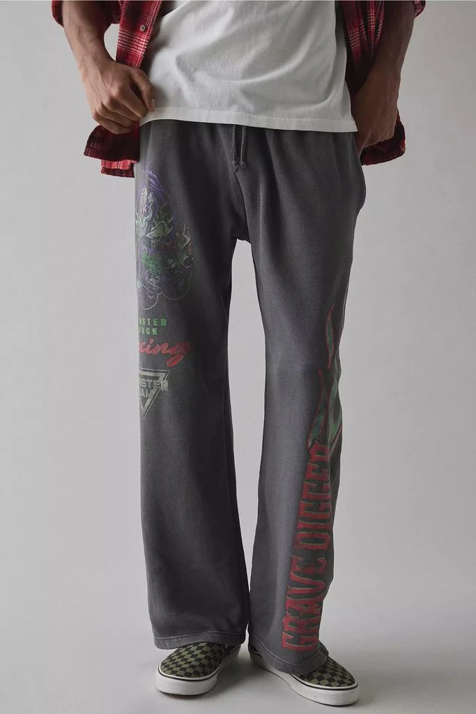 Urban Outfitters Grave Digger Monster Truck Graphic Sweatpant