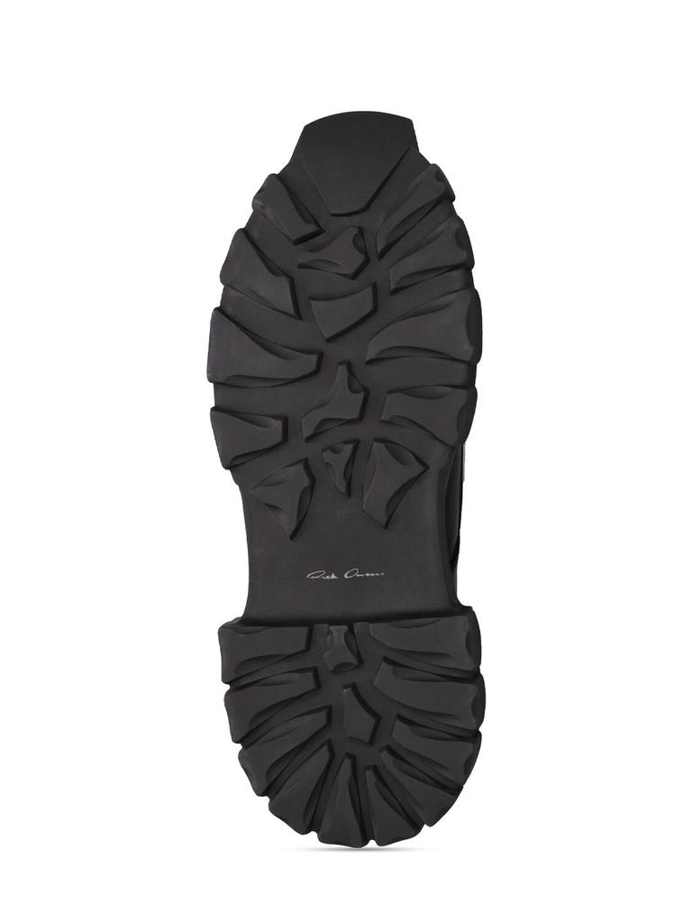 Rick Owens Laceup Bozo Tractor Derby Shoes Black 43 - Dress