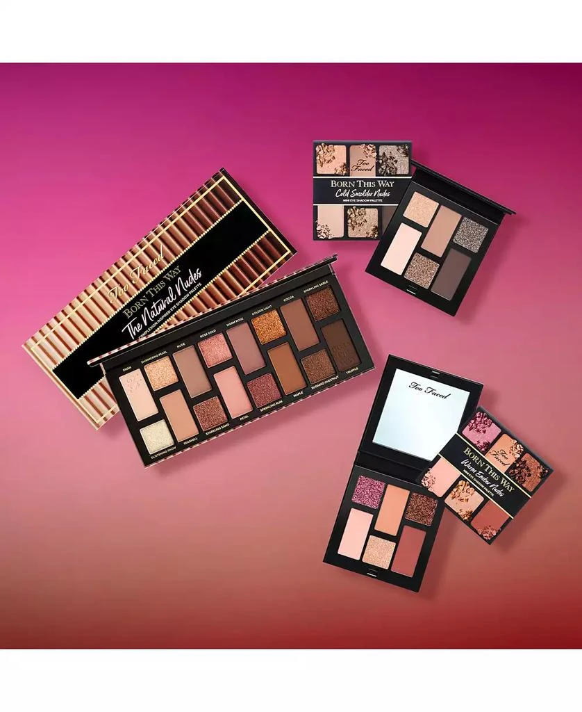 Too Faced Born This Way Warm-Tone Mini Neutral Eye Shadow Palette 3